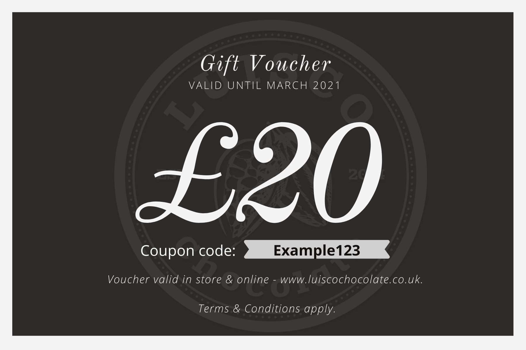 £20 Gift Voucher